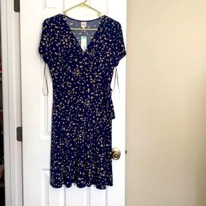Kaileigh Faux Wrap Dress
